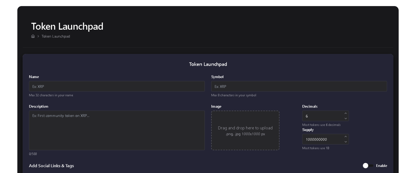 Token Launchpad